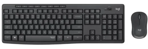 Logitech MK295 Kablosuz Q Klavye Mouse Set Siyah (920-009804)