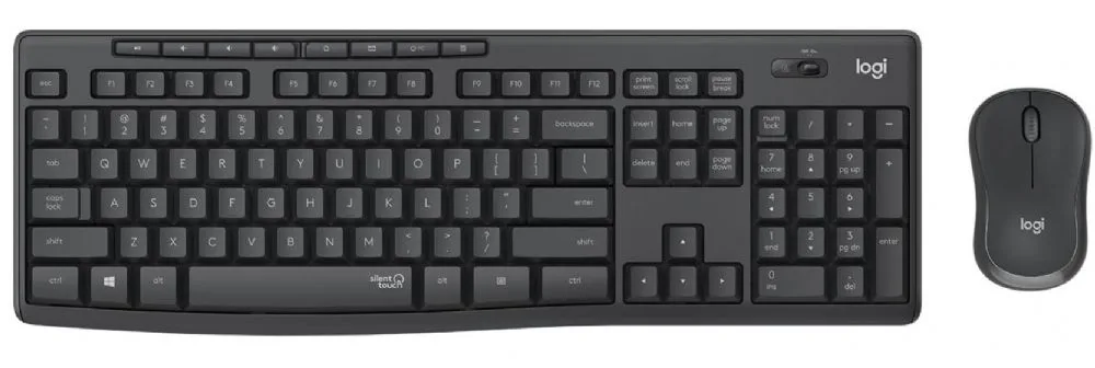 Logitech MK295 Kablosuz Q Klavye Mouse Set Siyah (920-009804)