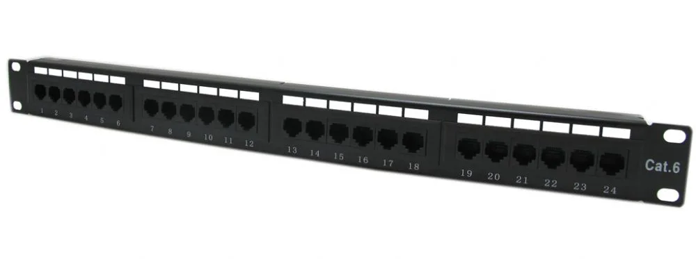 Codegen CAT6 1U 24 Port UTP Dolu Patch Panel (COD624)