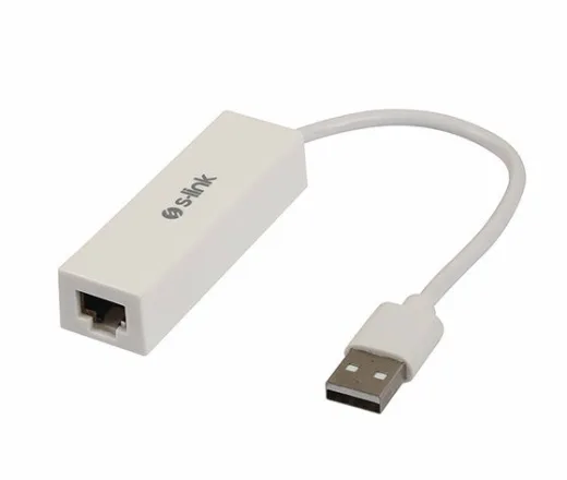 S-Link Swapp SW-U110 Beyaz USB 2.0 TO Ethernet Çevirici