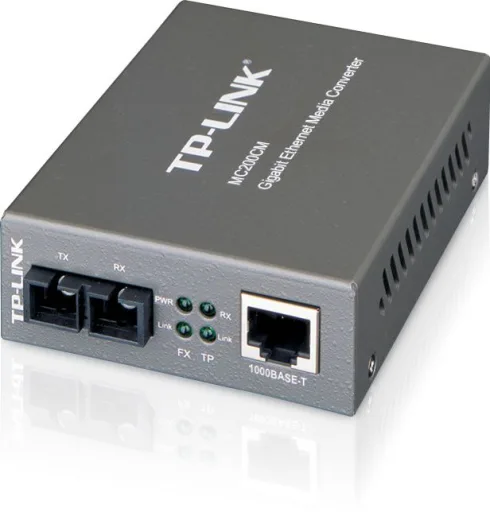 TP-Link MC200CM Gigabit Multi-Mode Fiber Converter