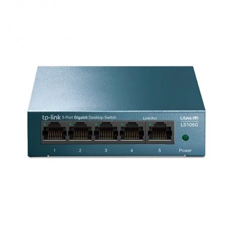 TP-Link LS105G 5 Port 10/100/1000 Metal Kasa Gigabit Switch