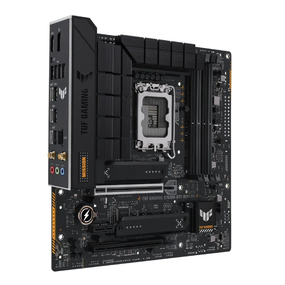 ASUS TUF Gaming B760M-BTF WIFI D4 Intel B760 LGA1700 DDR4 DP HDMI 3XM2 WIFI-BT Aura RGB