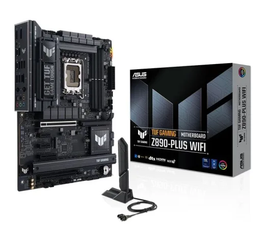ASUS TUF Gaming Z890-PLUS WIFI 1851P DDR5 Ses GLAN DP/HDMI/USB SATA3 USB3.2 ATX Anakart
