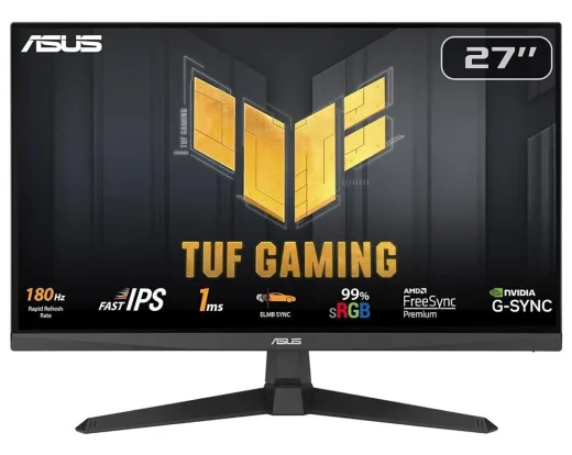 ASUS TUF Gaming VG279Q3A 27 inç 1920X1080 1MS 180HZ DP/2XHDMI Vesa Speaker