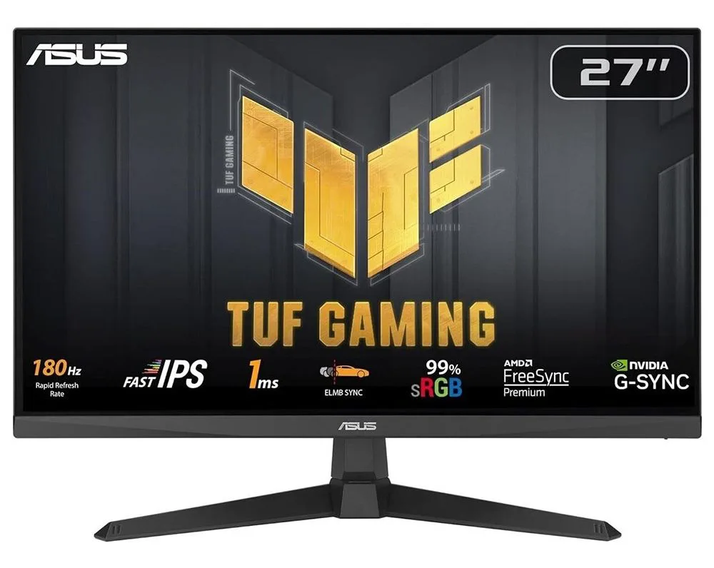 ASUS TUF Gaming VG279Q3A 27 inç 1920X1080 1MS 180HZ DP/2XHDMI Vesa Speaker