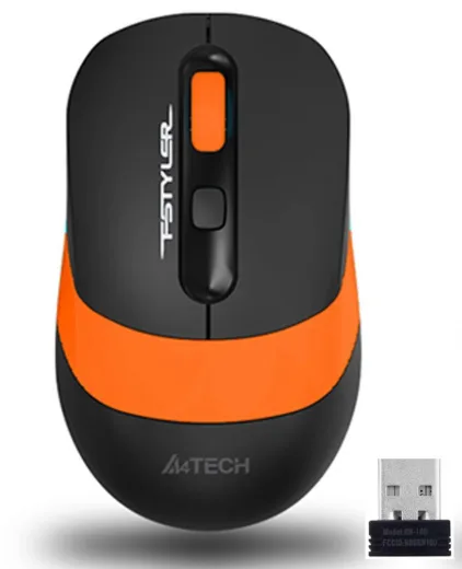 A4 Tech FG10 Turuncu/Siyah Nano Kablosuz Optik 2000 DPI