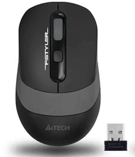 A4 Tech FG10 Gri/Siyah Nano Kablosuz Optik 2000 DPI