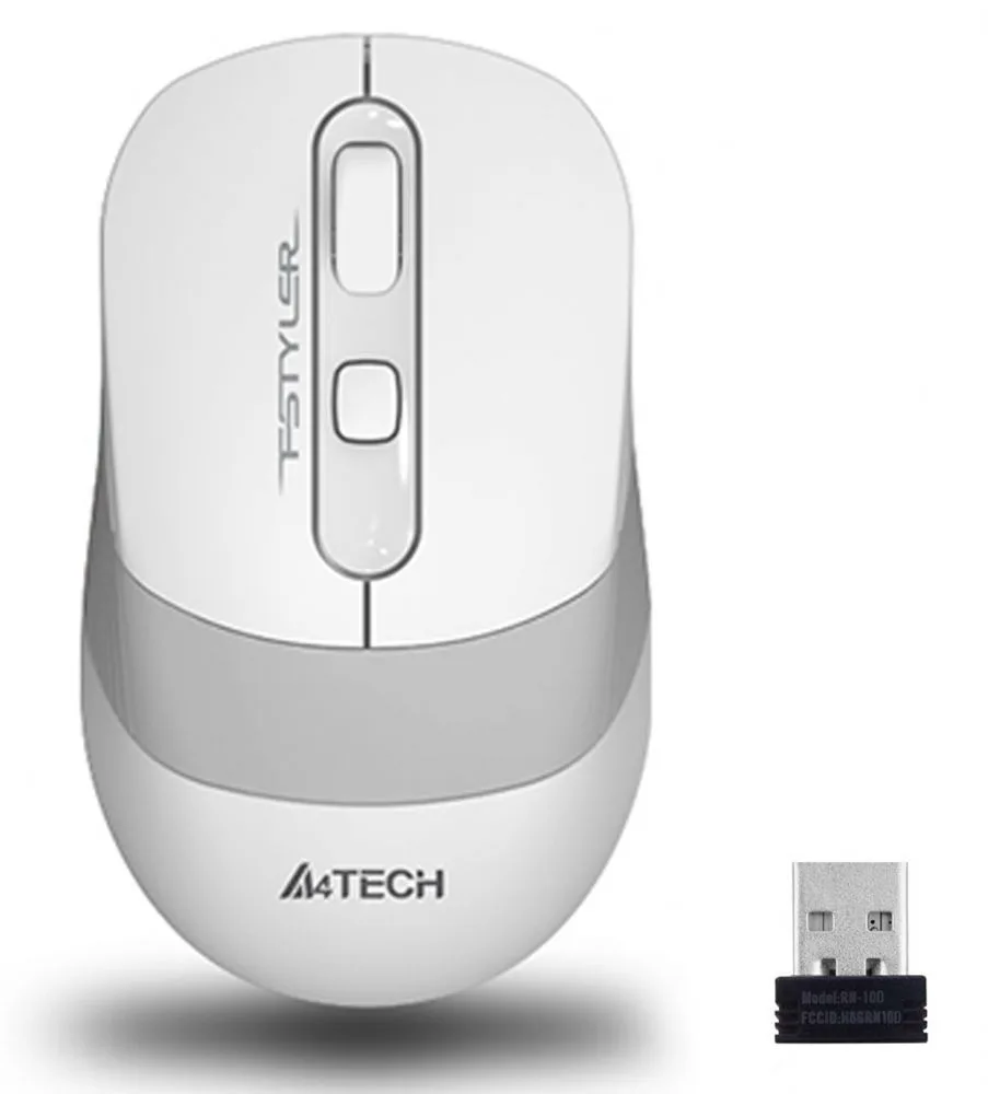 A4 Tech FG10 Beyaz Nano Kablosuz Optik 2000 DPI