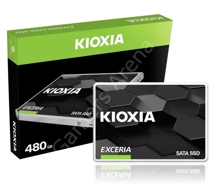 Kioxia Exceria 480GB (OKUMA:555MB / YAZMA:540MB) 2.5 SATA 3.0 SSD (LTC10Z480GG8)