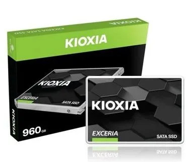 Kioxia Exceria 960GB SATA3 2.5 SSD(OKUMA:555MB / YAZMA:540M) (LTC10Z960GG8)
