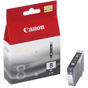 Canon CLI-8BK IP4200/4300/5200/5300 Siyah IP6600/6700/MP500/MP530/600/800/830/810/960