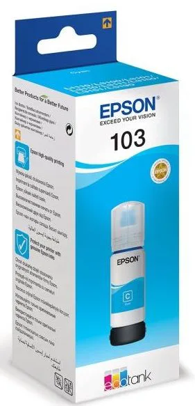 Epson 103 C13T00S24A Mavi Mürekkep Kartuş L5190/ L3160/ L3156/ L3250