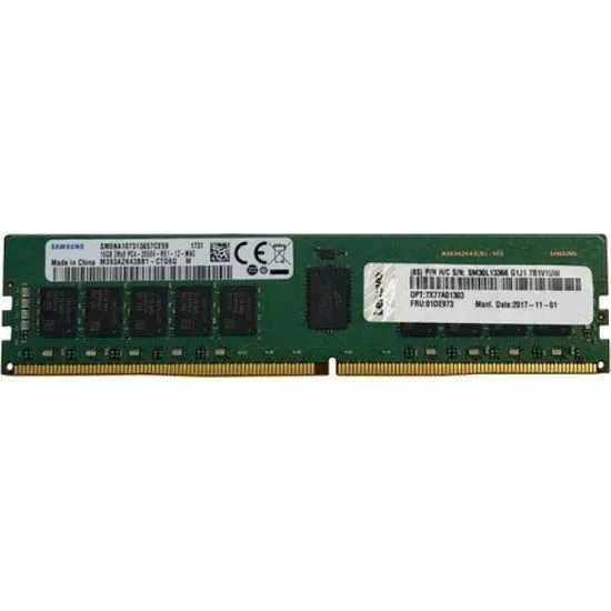 Lenovo 4X77A77495 Thinksystem 16GB TRUDDR4 3200MHz (2RX8, 1.2V) ECC RAM