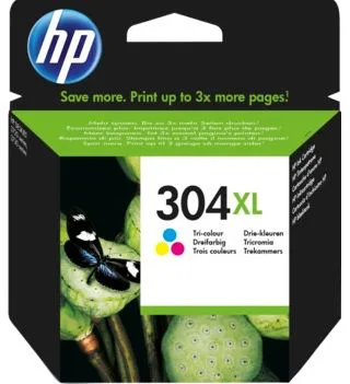 HP N9K07AE (304XL) Renkli Mürekkep Kartuş (3720/3730/2620/2630)