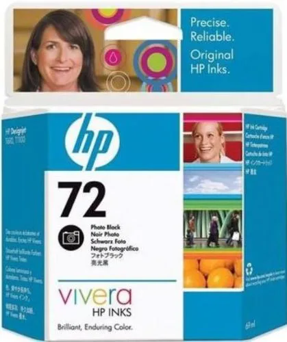 HP C9397 NO:72 Siyah Kartuş 69ML T610/T620/T770/T1100/T1120/T1200