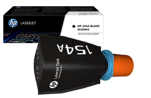 HP 154A W1540A Orjinal Siyah Toner