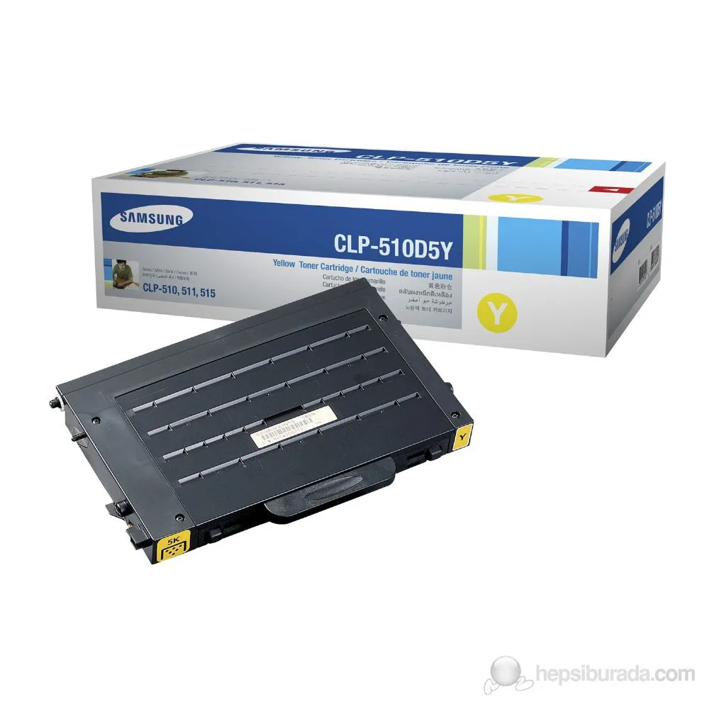 Samsung CLP-510D5Y Yellow Toner