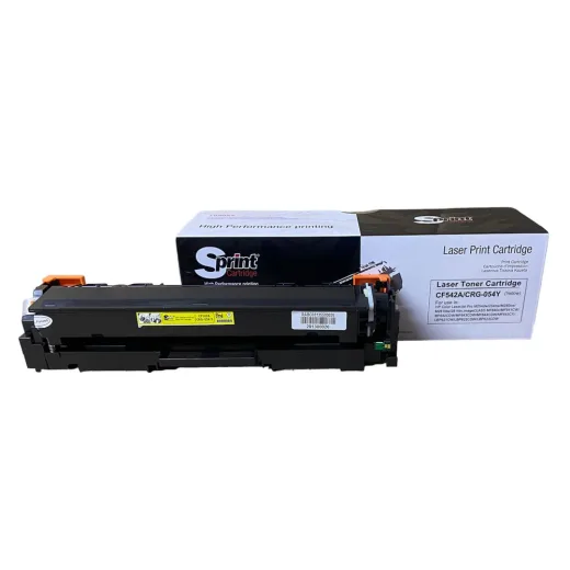 Sprint SP10-203Y CF542A (203A)/CRG-054/CRG-067 Yellow Toner (1.3K*)